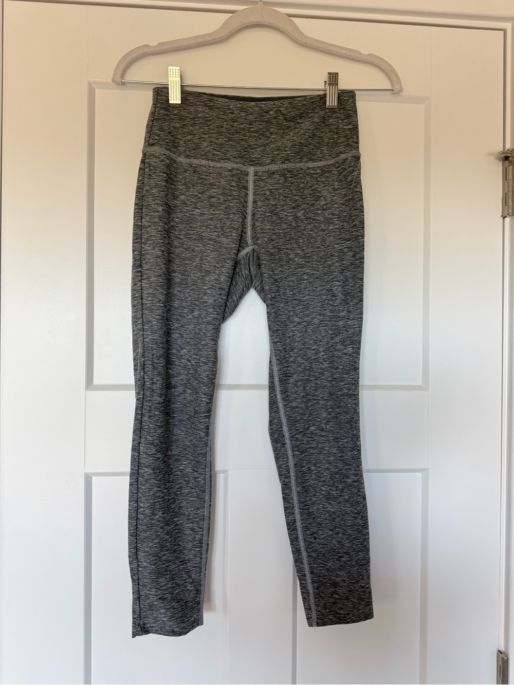 New Balance Gray High-Waist Leggings